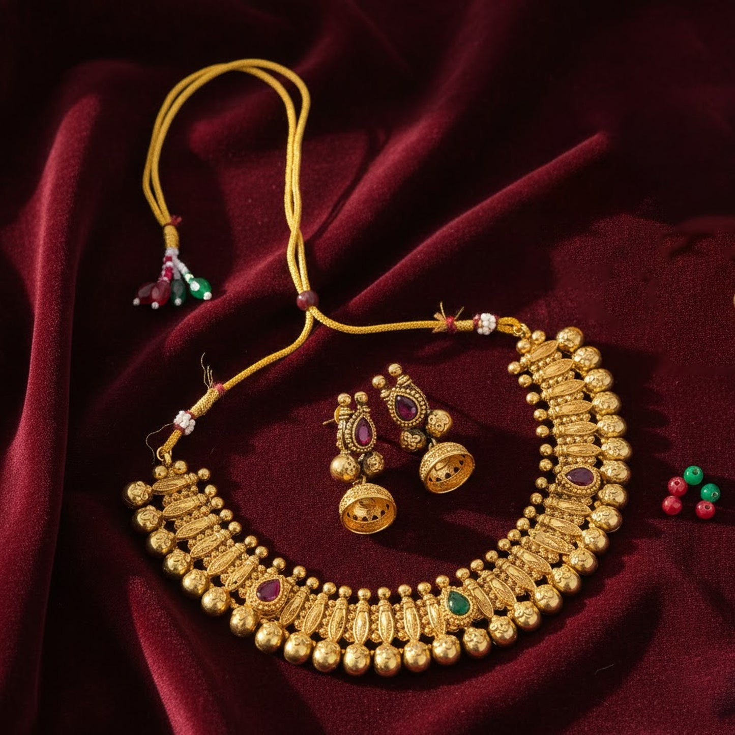 Yellow Chimes elegant necklace - anniversary gift