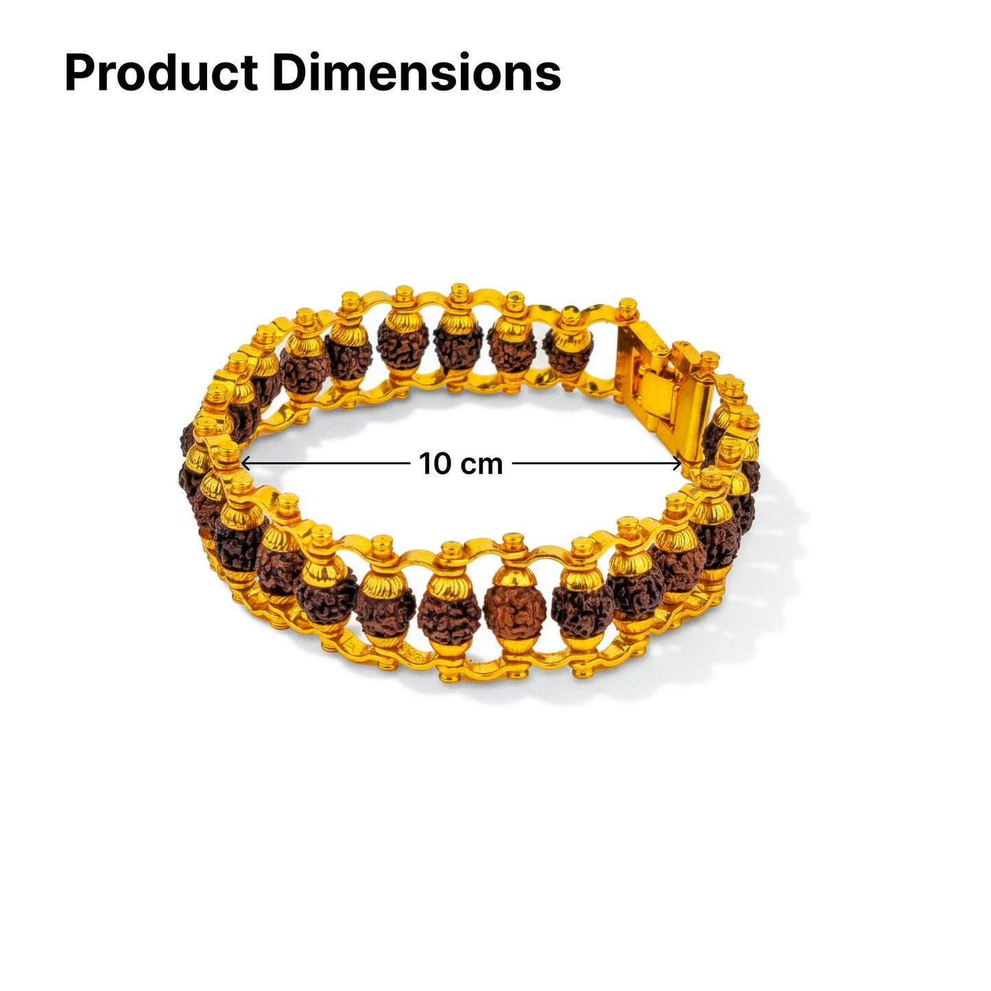 Yellow Chimes stylish gold plated bracelet - casual wear