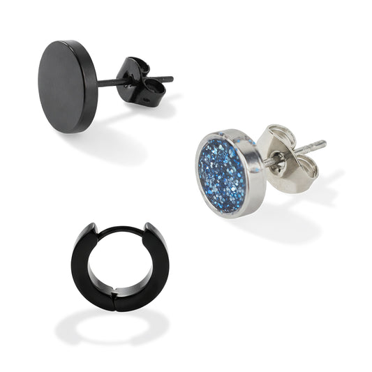 Yellow Chimes elegant black earrings - perfect for anniversaries