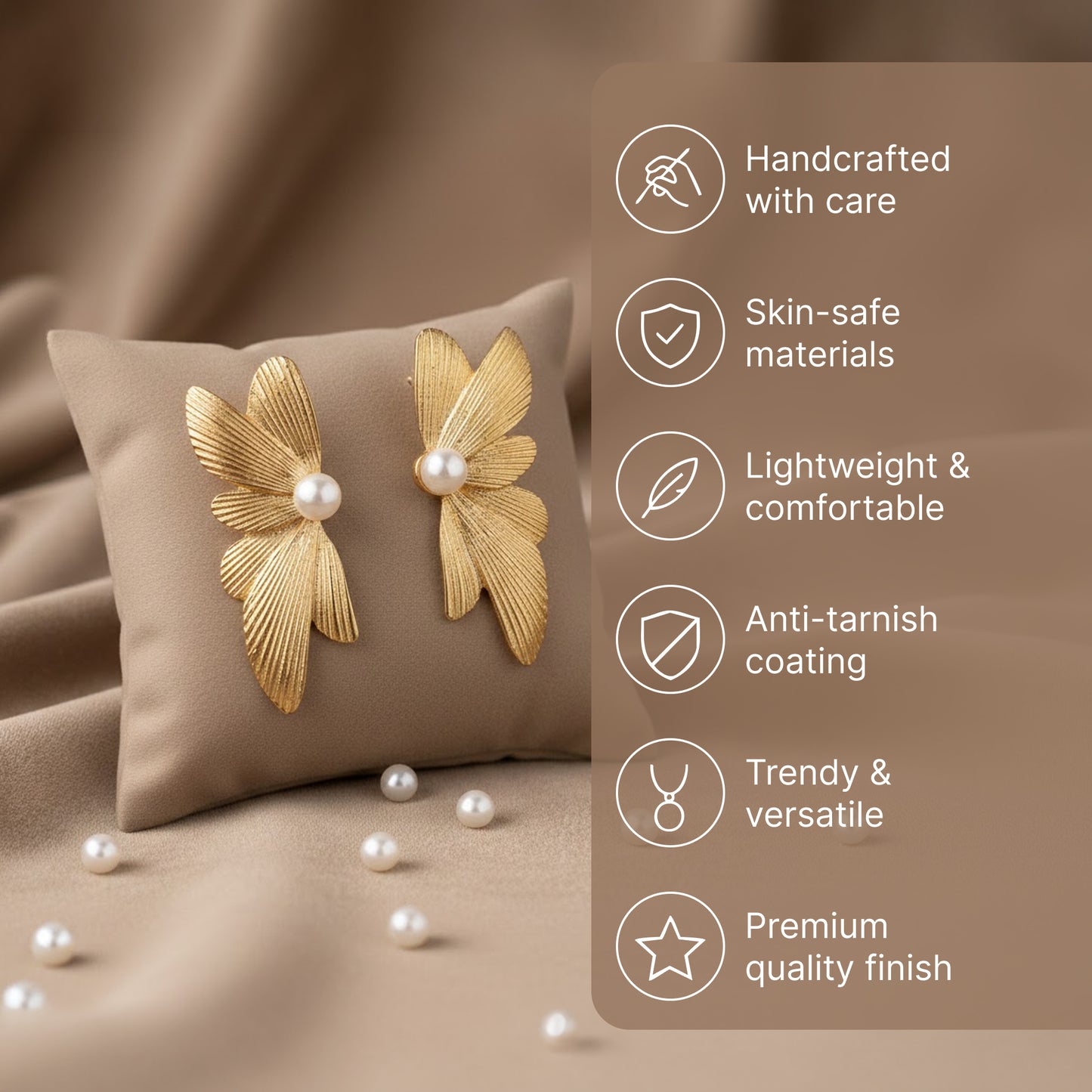 Yellow Chimes earrings - Elegant accessory for special occasions