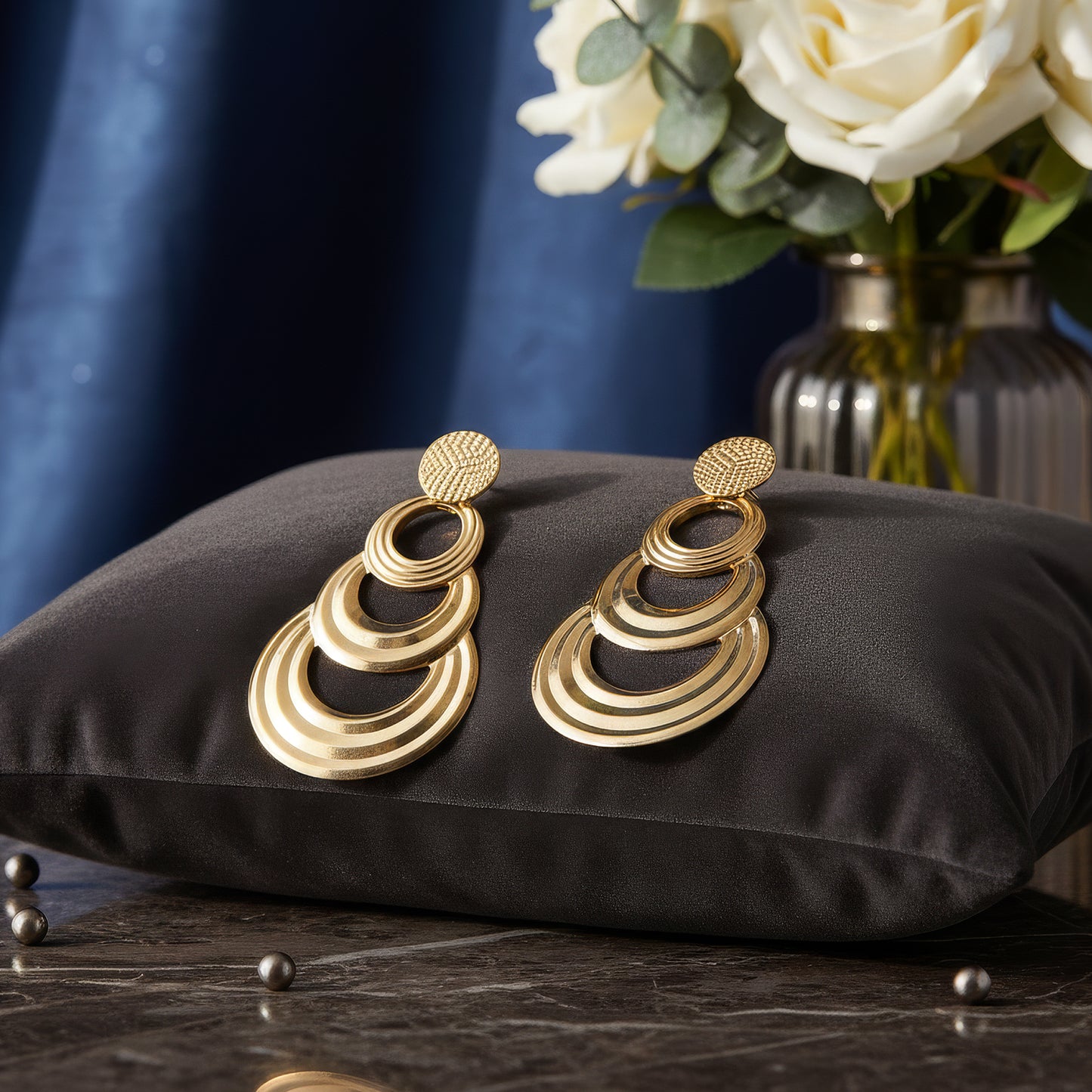 Yellow Chimes lightweight earrings - comfortable fit