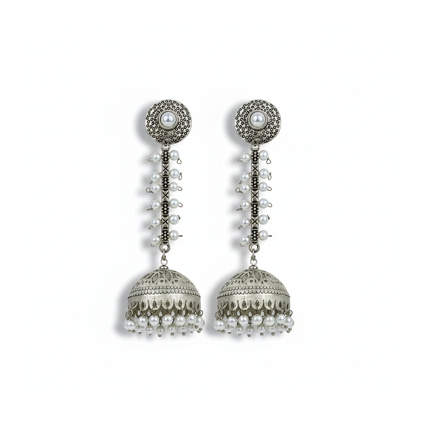 Yellow Chimes push-back clasp earrings - secure fit for every event