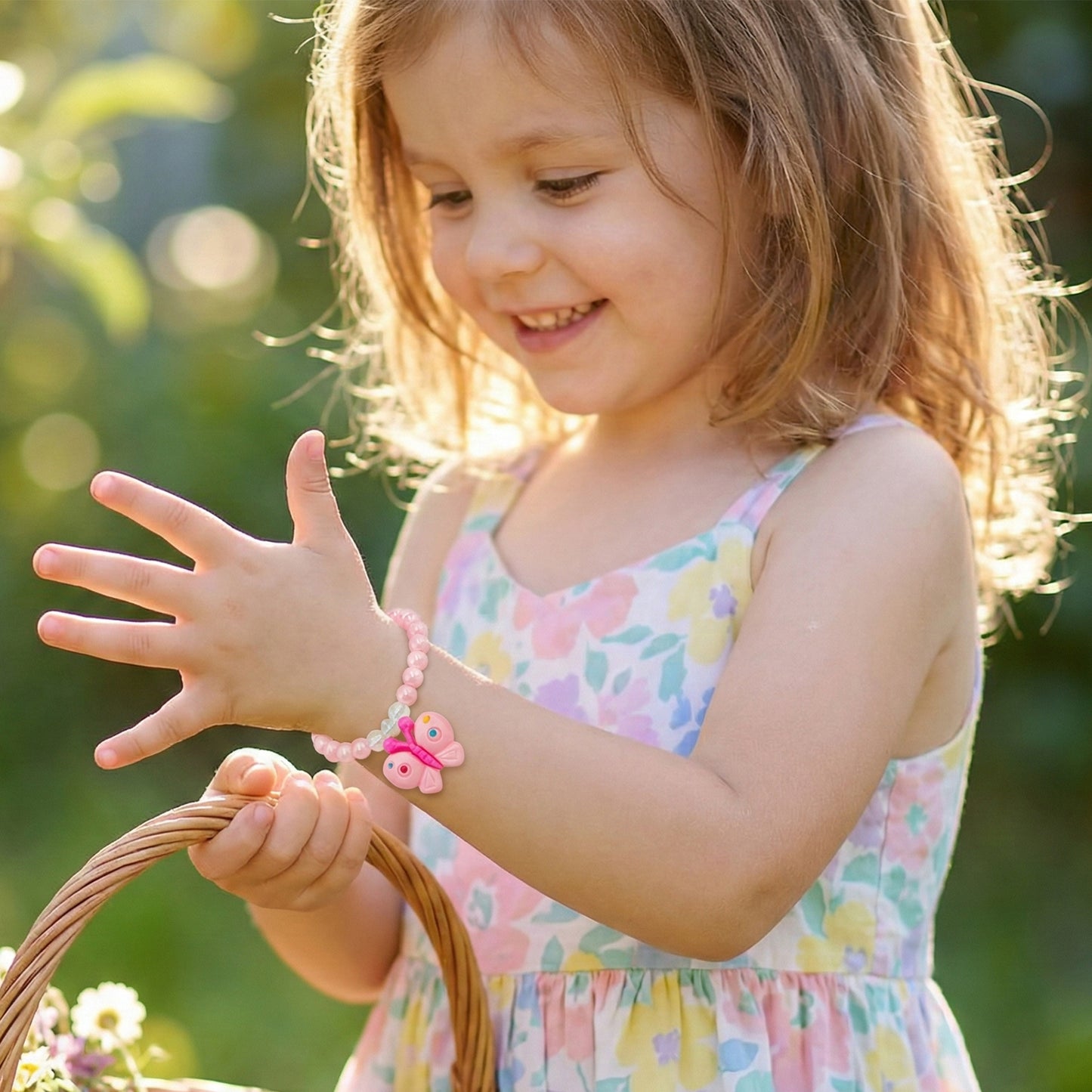 Yellow Chimes adorable charm bracelet - fun for school and play