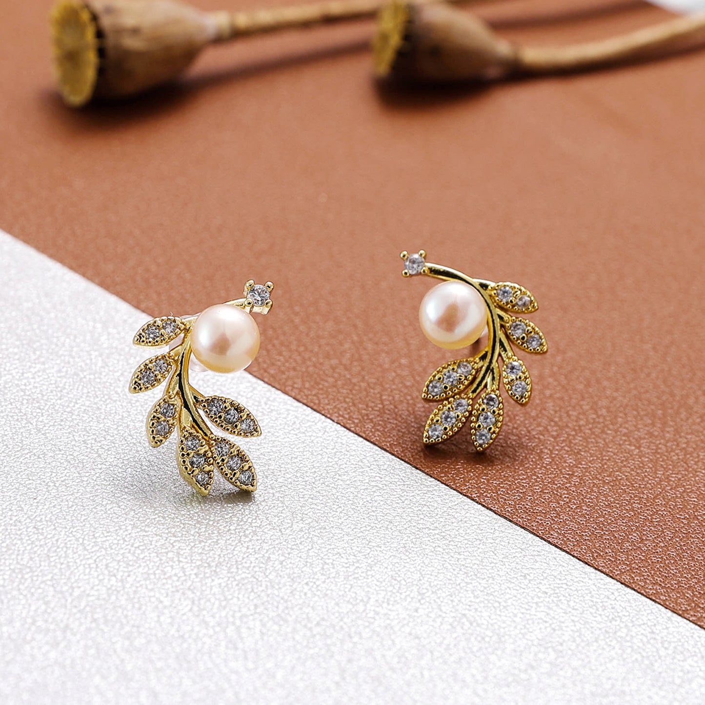 Yellow Chimes Gold Plated Earrings - Bridal jewellery for weddings