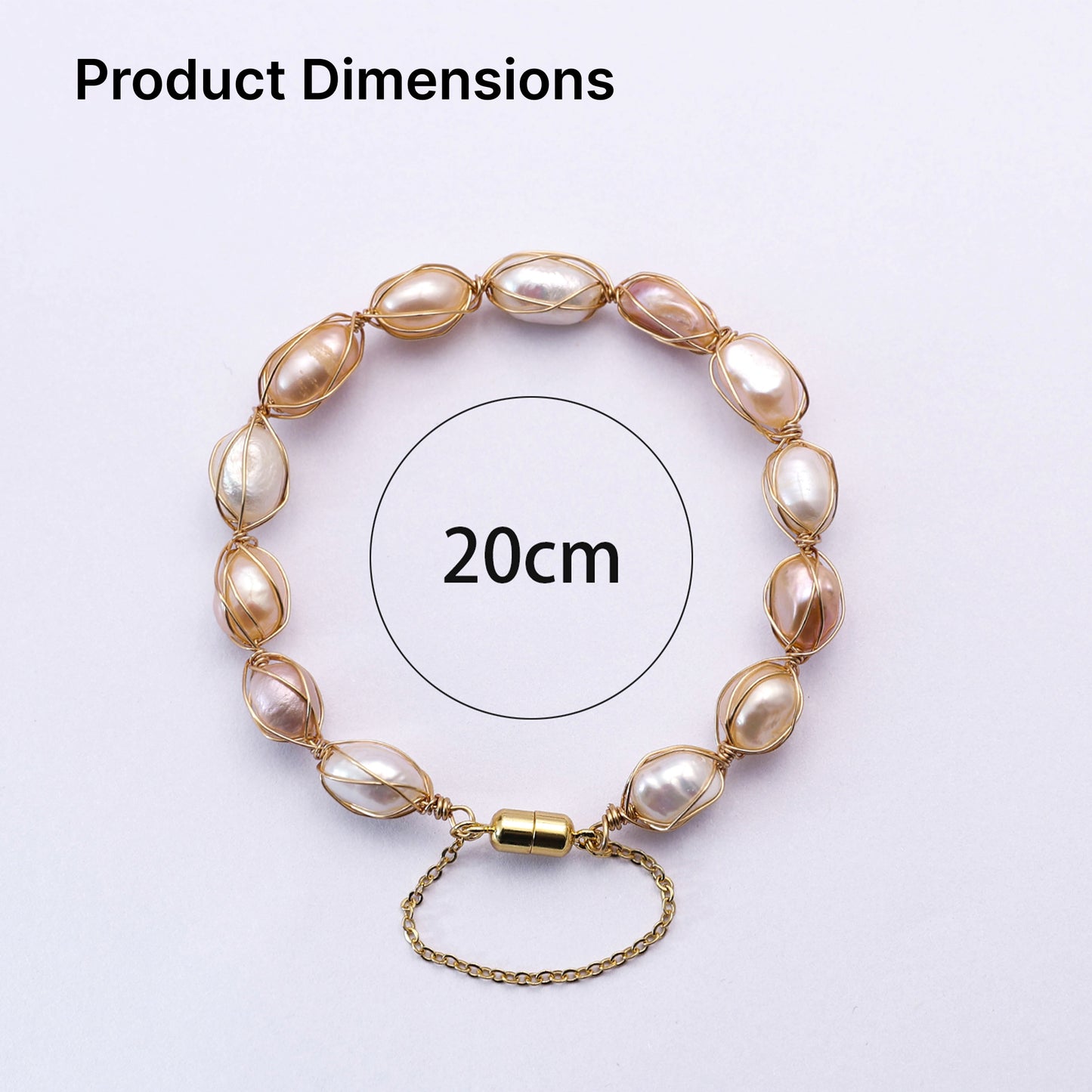 Yellow Chimes gold plated bracelet - stylish everyday wear