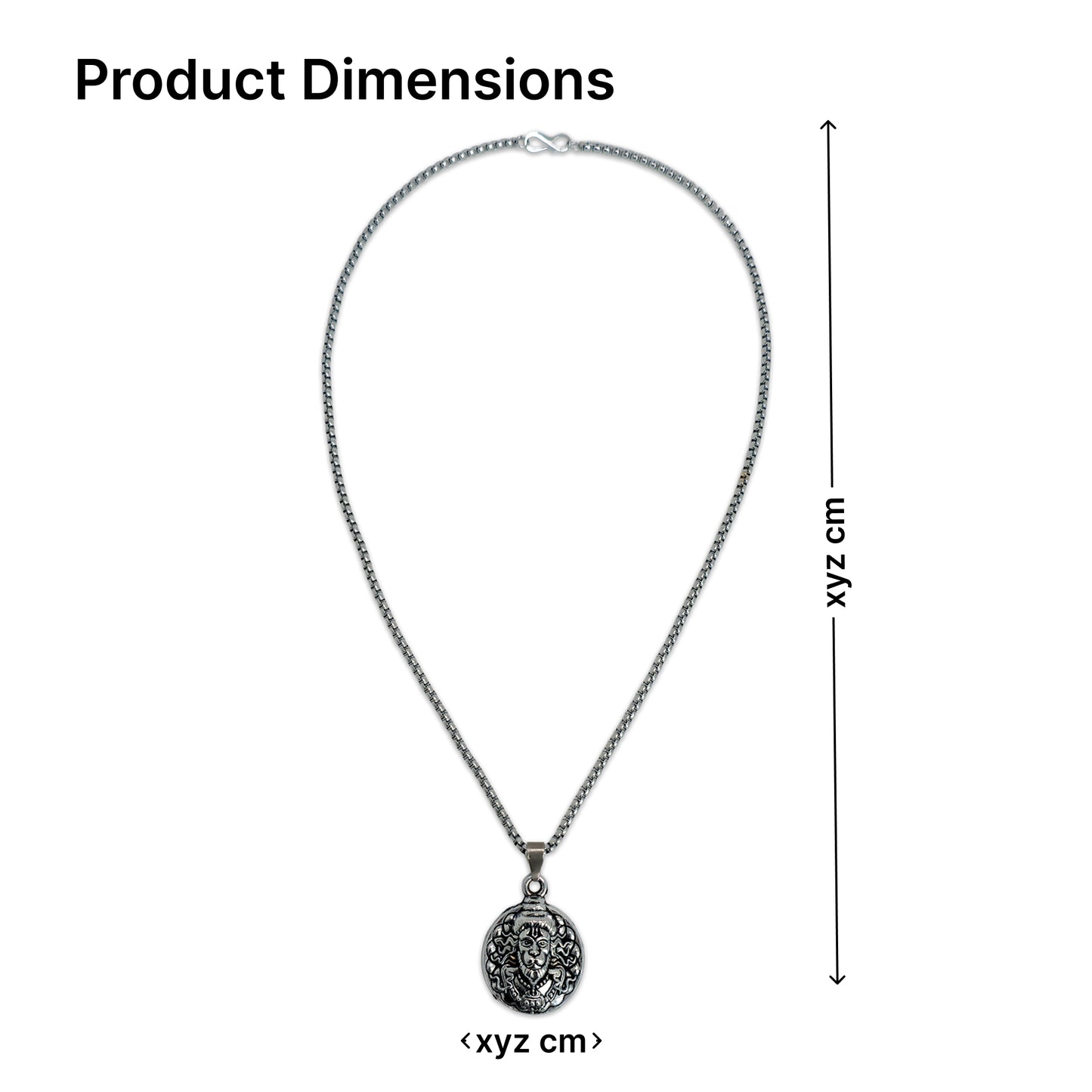 Yellow Chimes Silver Tone Necklace - Traditional outfit accessory