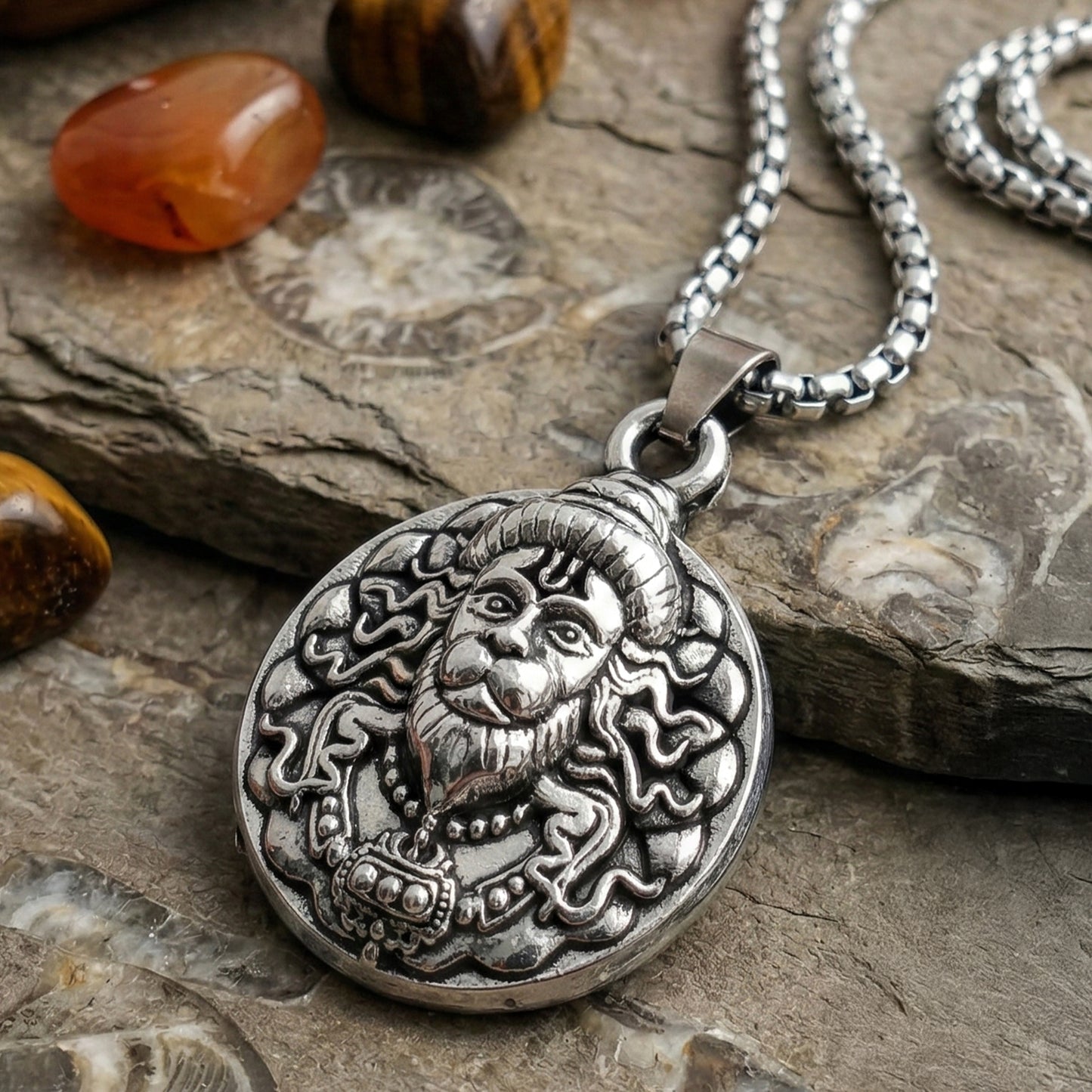 Yellow Chimes Spiritual Locket - Meaningful gift for festivals