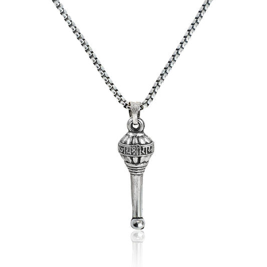 Yellow Chimes Jai Shree Ram Gada Pendant - Enhances Traditional Outfits