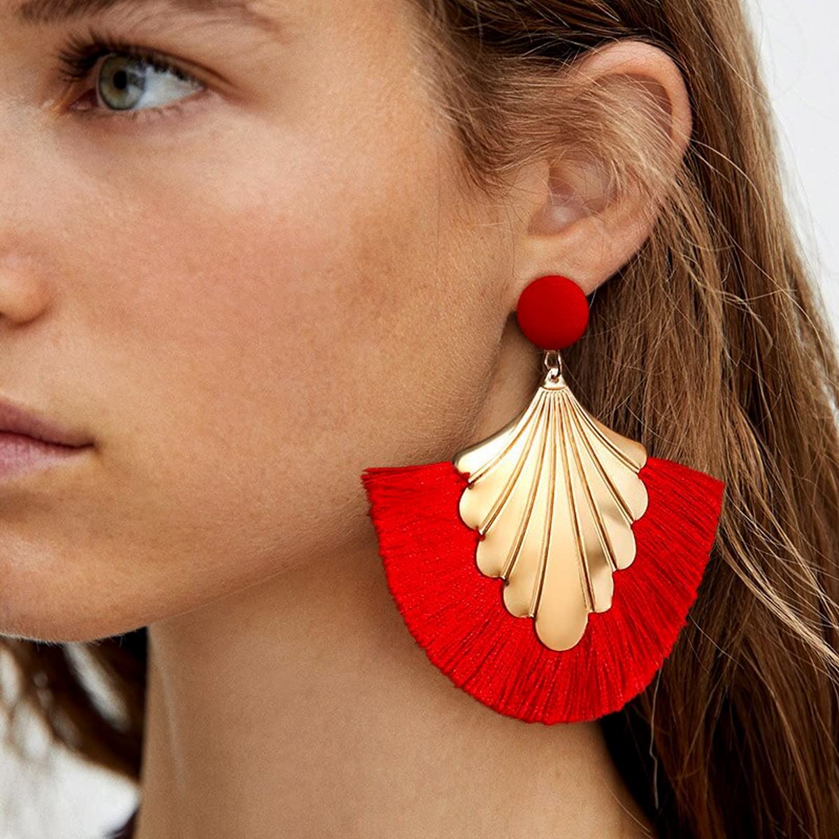 Yellow Chimes trendy drop earrings - perfect gift for birthdays