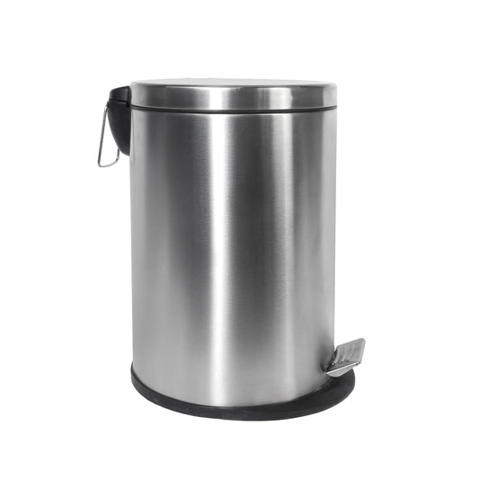 Stainless Steel Pedal Dustbin - Hygienic waste disposal