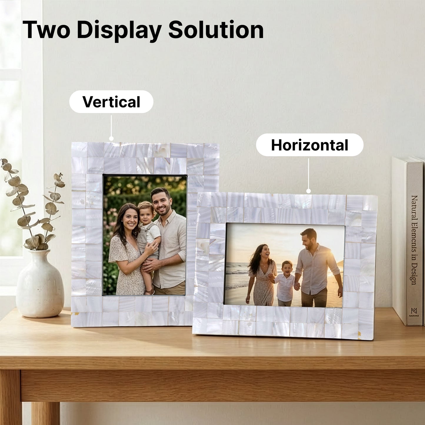 The Better Home Mother of Pearl Frame - Stylish Bedroom Accent