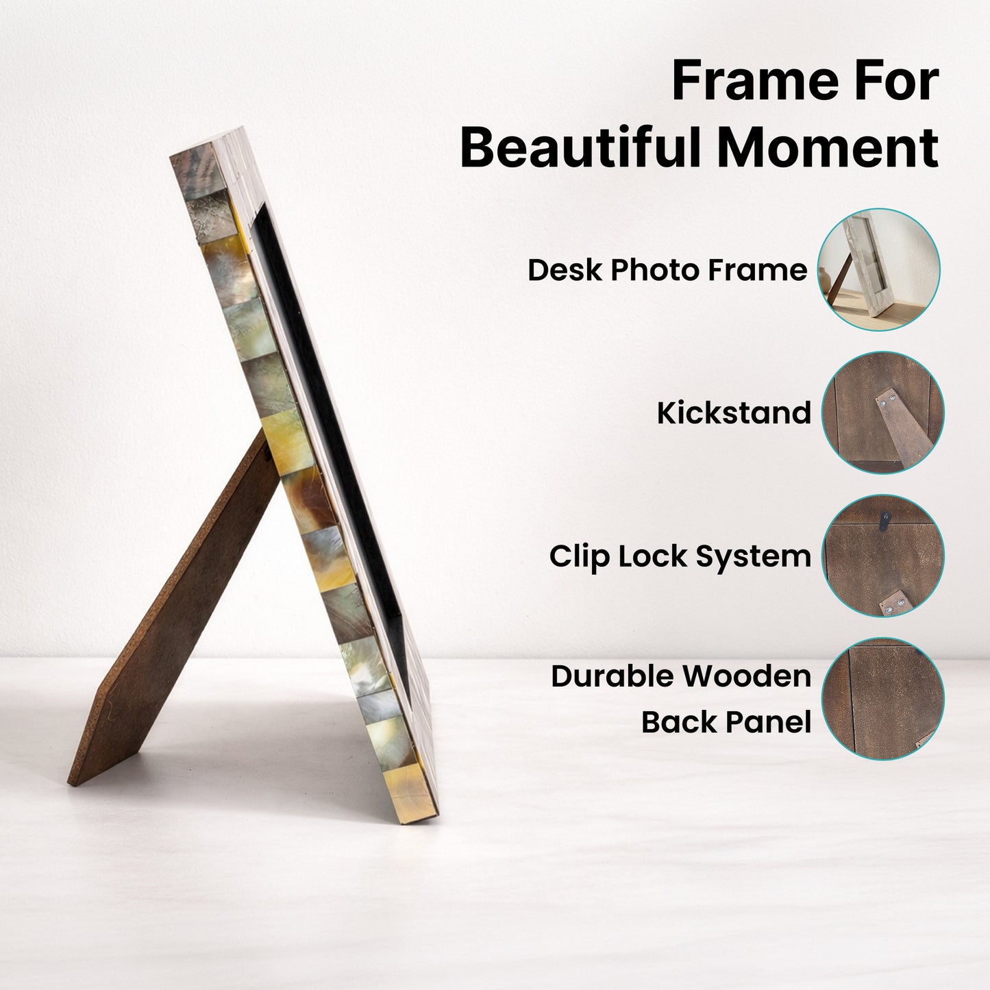 The Better Home photo frame - Stylish countertop accessory