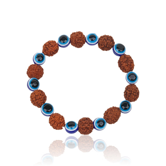 Yellow Chimes Evil Eye Bracelet - Spiritual Accessory