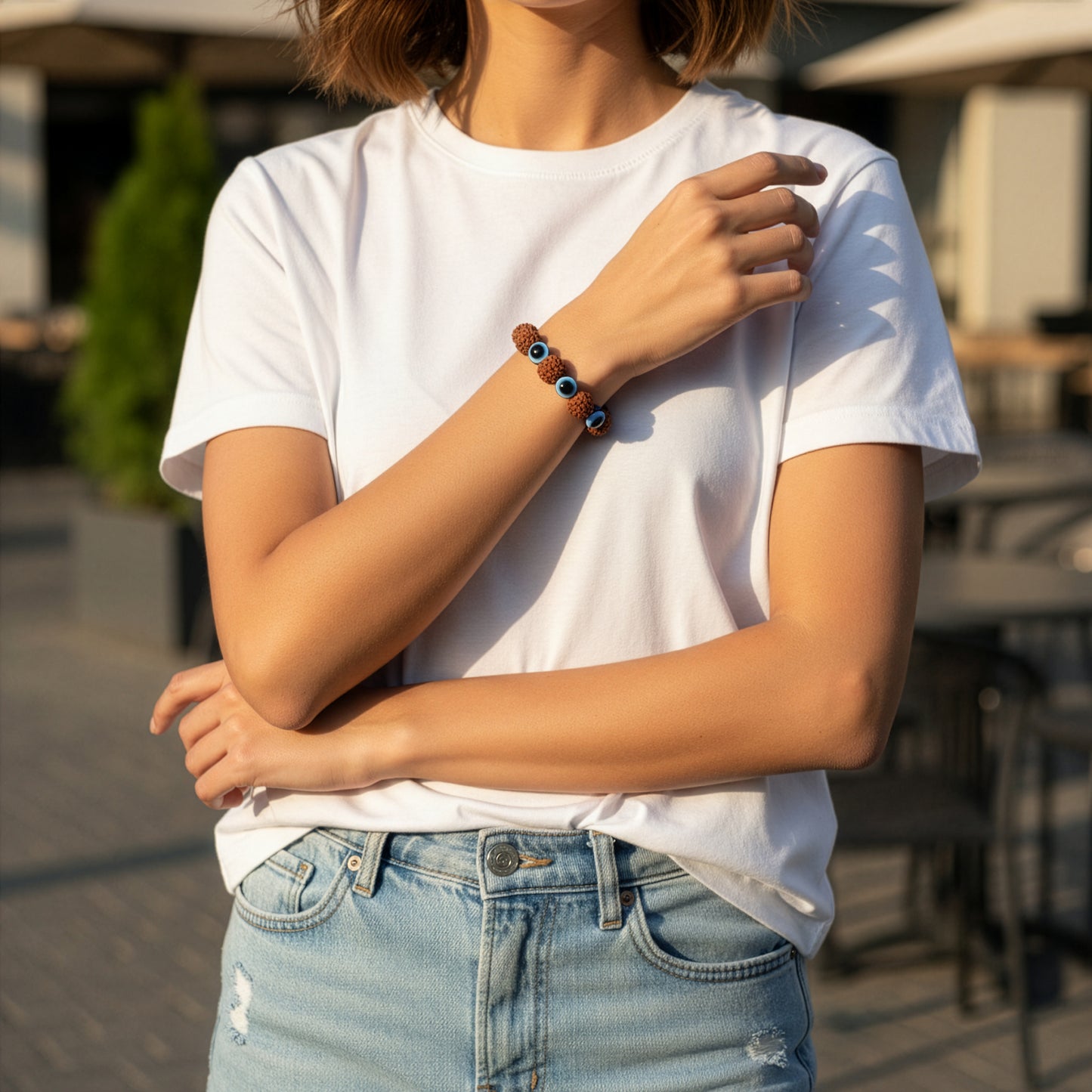 Yellow Chimes Unisex Adjustable Bracelet - Casual Outfits