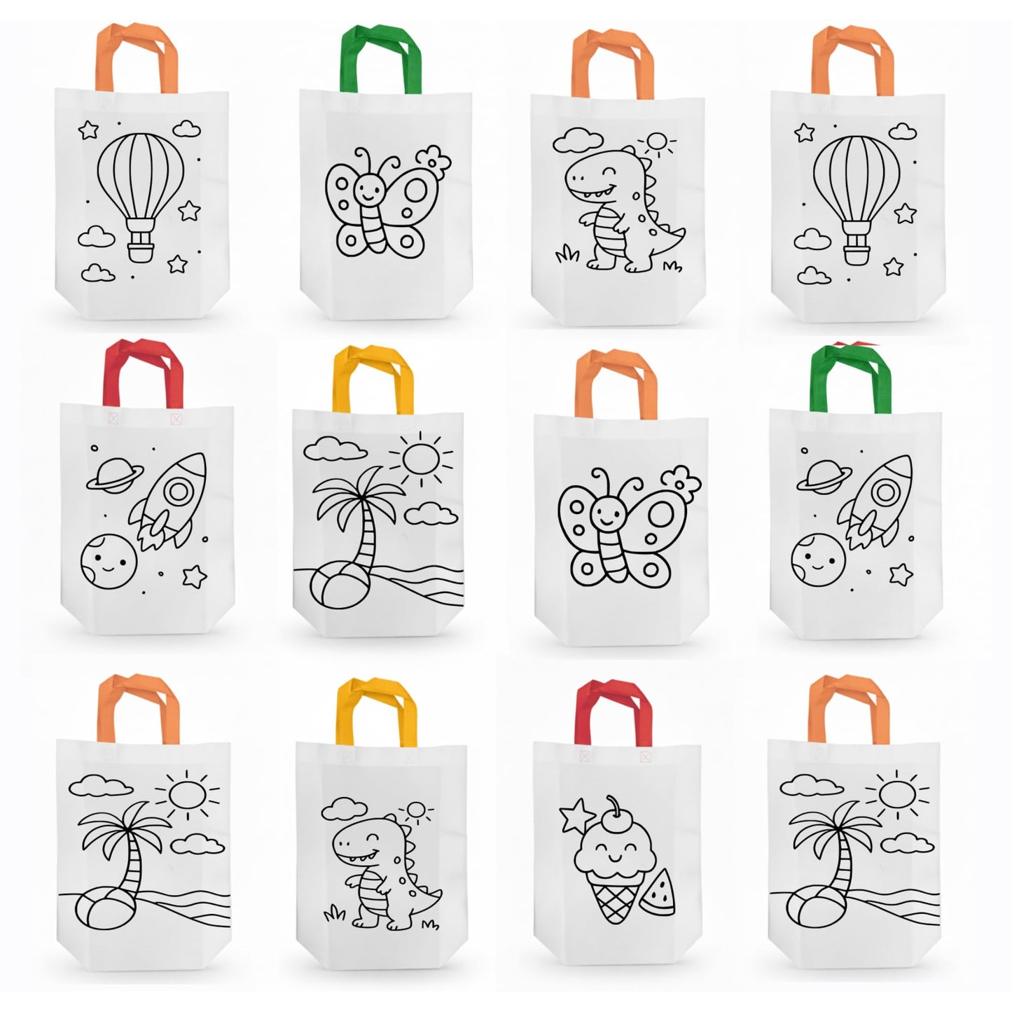 Evafly medium-sized gift bags - value pack for events