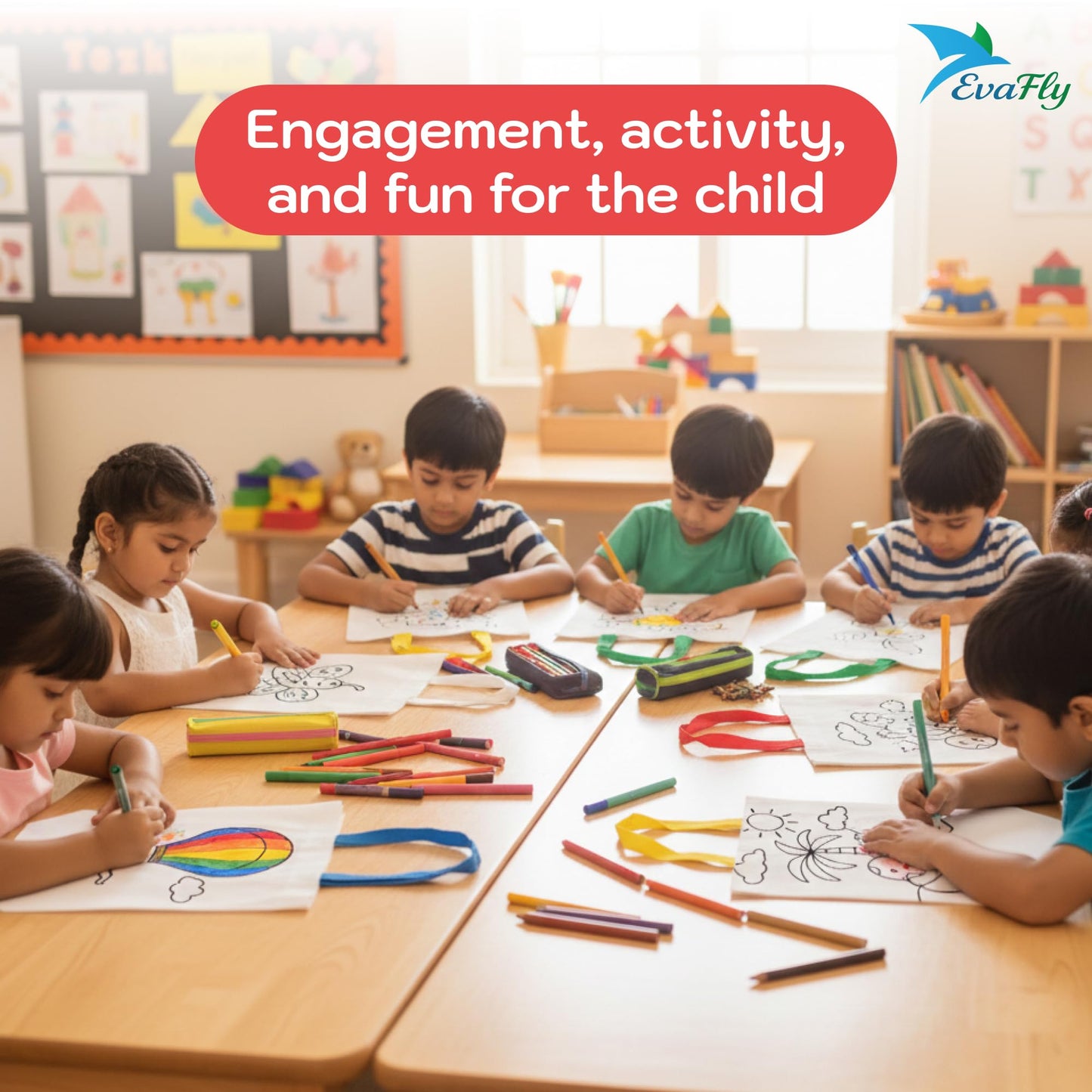 Evafly cartoon gift bags - ideal for return gifts for kids