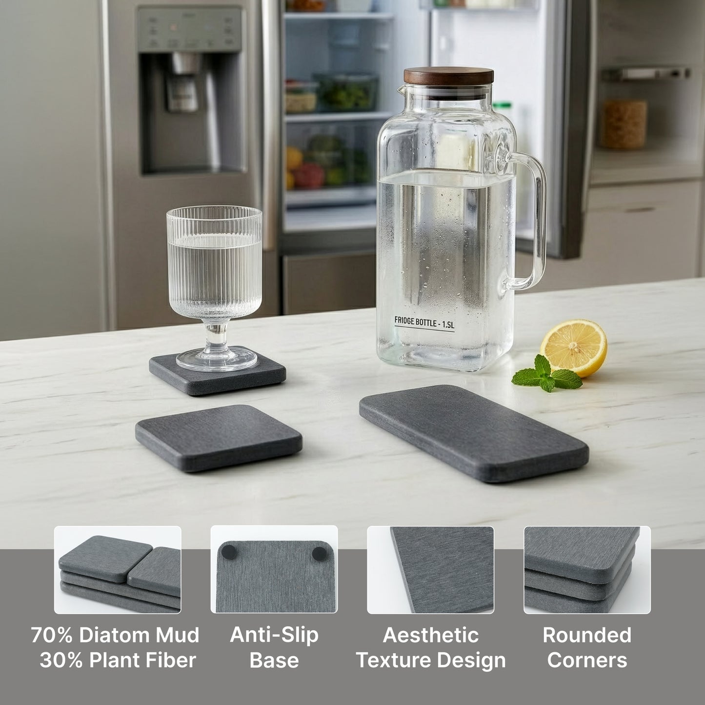 The Better Home diatom tray - space-saving solution