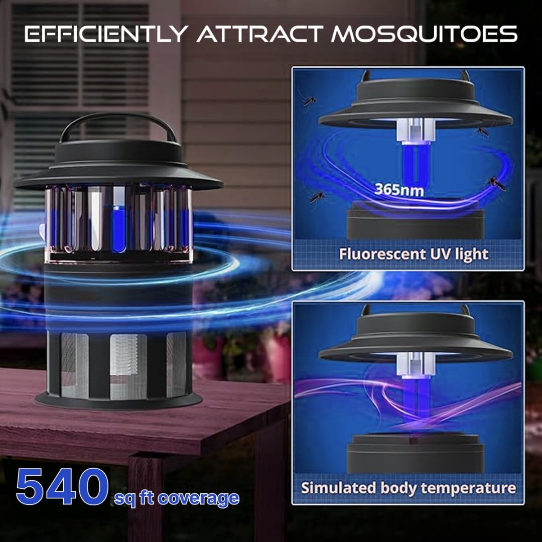 Classic Mosquito Killer Lamp - Quiet operation at night