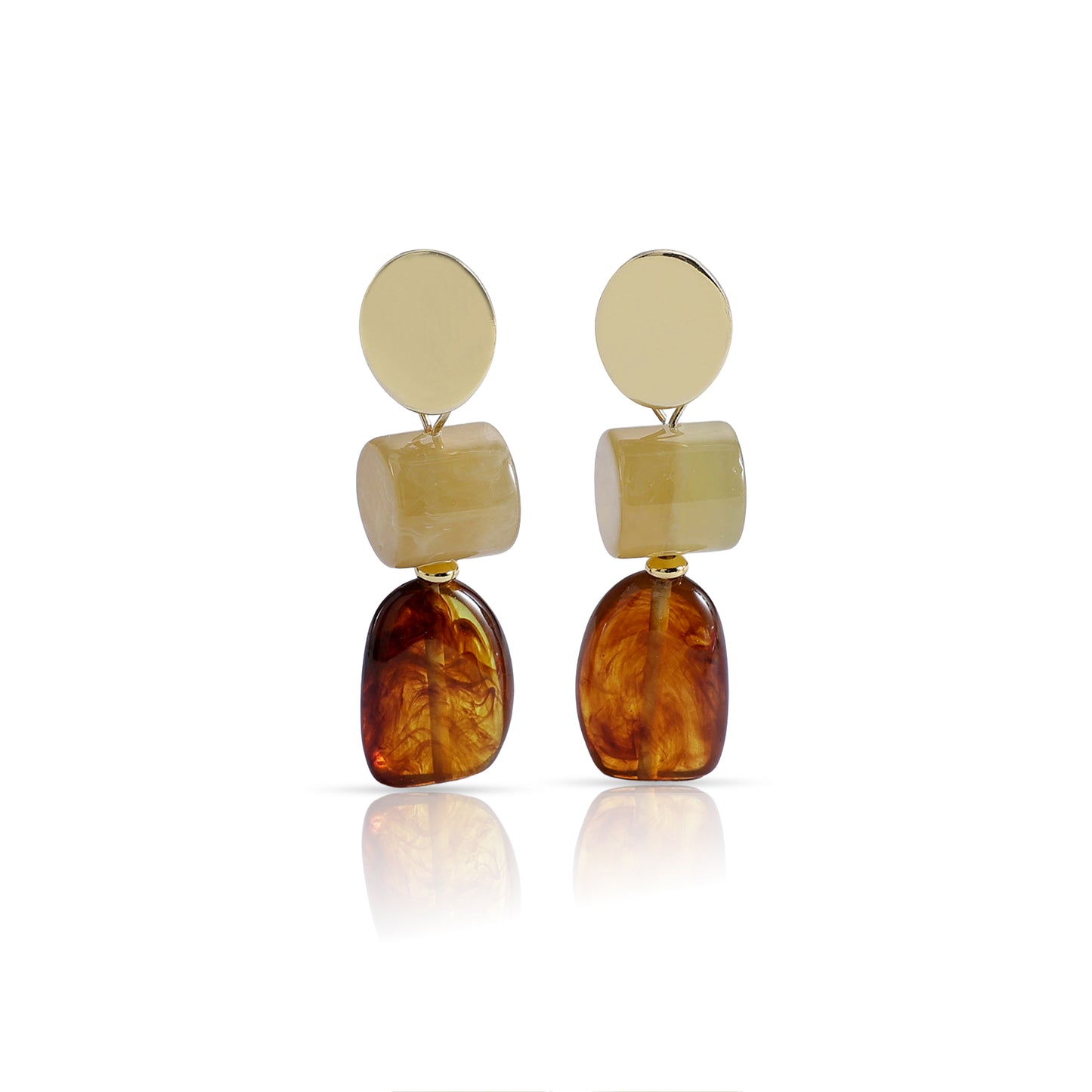 Yellow Chimes drop earrings - Gift for Women