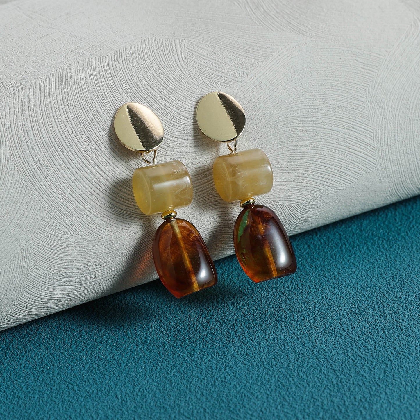 Yellow Chimes lightweight earrings - Casual Outfits