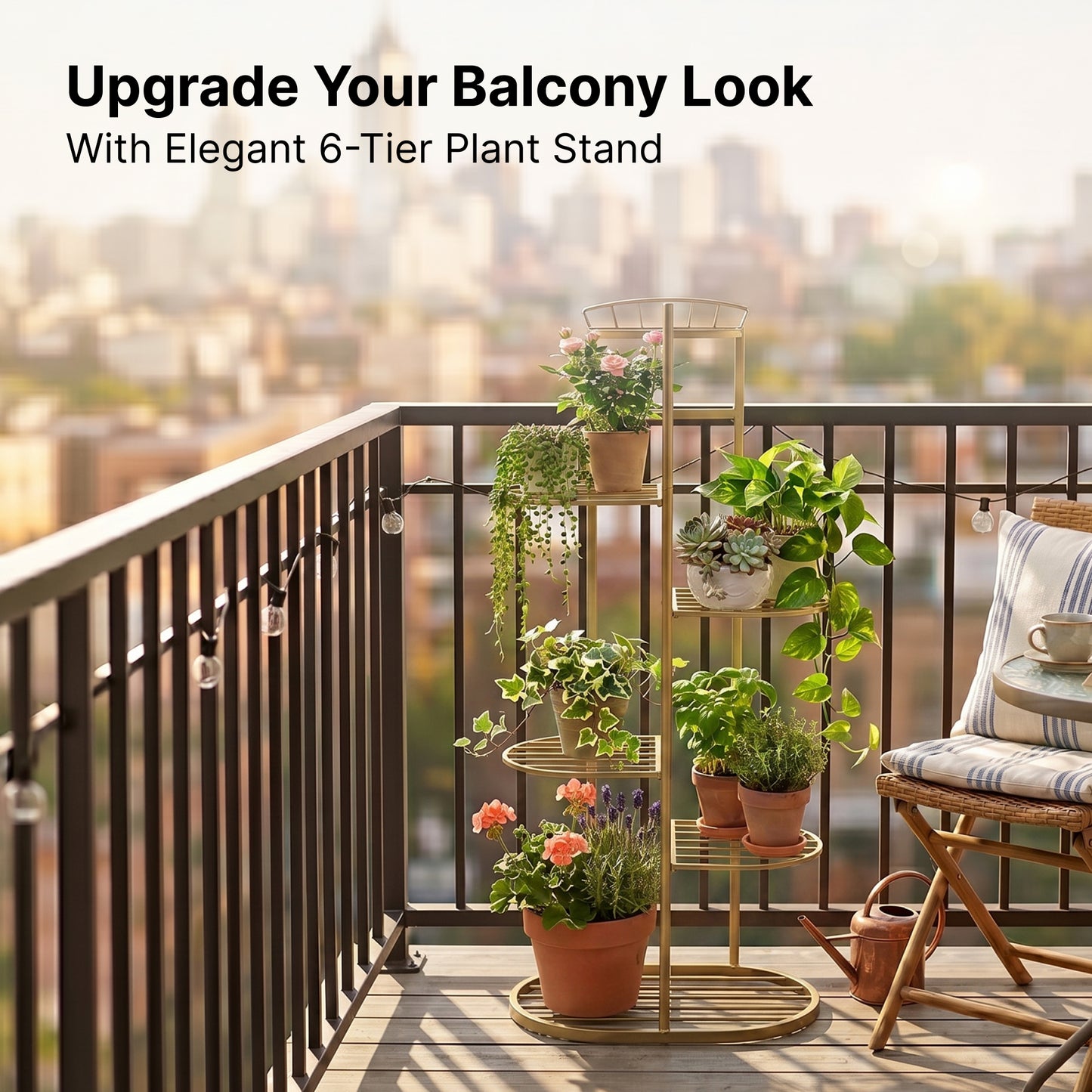 The Better Home vertical plant rack - Space-saving design