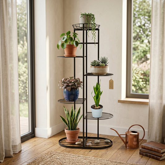The Better Home 6 Tier Metal Plant Stand - Space Saving Solution