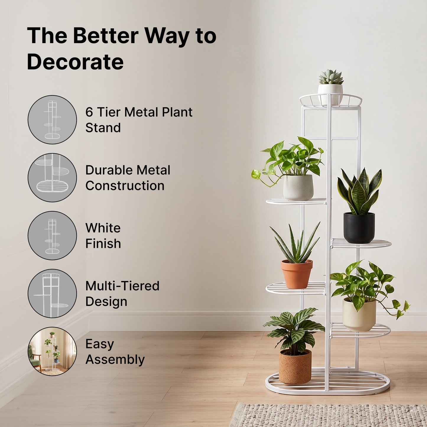 The Better Home vertical stand - stylish kitchen herb holder