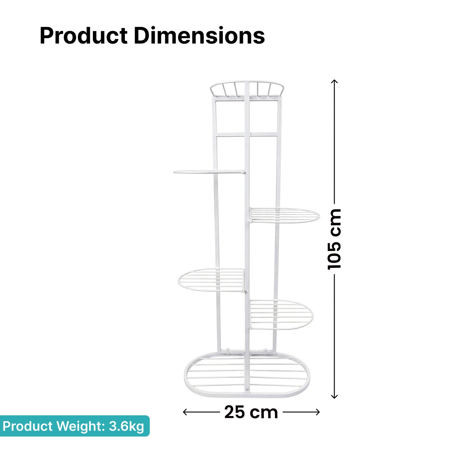 The Better Home planter stand - decorative garden accent