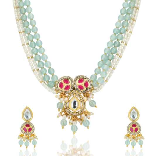 Yellow Chimes festive jewellery set - ideal for weddings