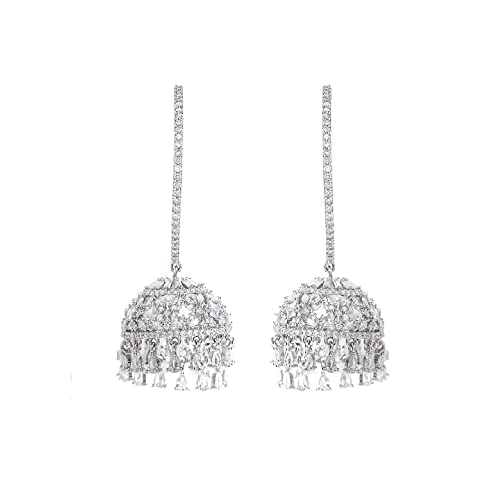 Yellow Chimes hoop earrings - Elegant evening wear accessory