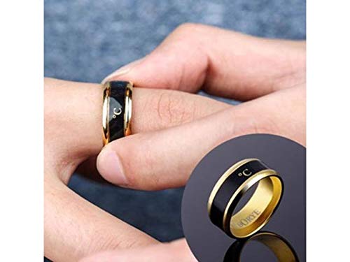 Yellow Chimes Titanium Stainless Steel Band Ring - Party Wear
