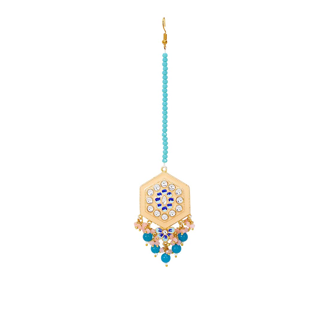 Yellow Chimes chandbali earrings - traditional celebration