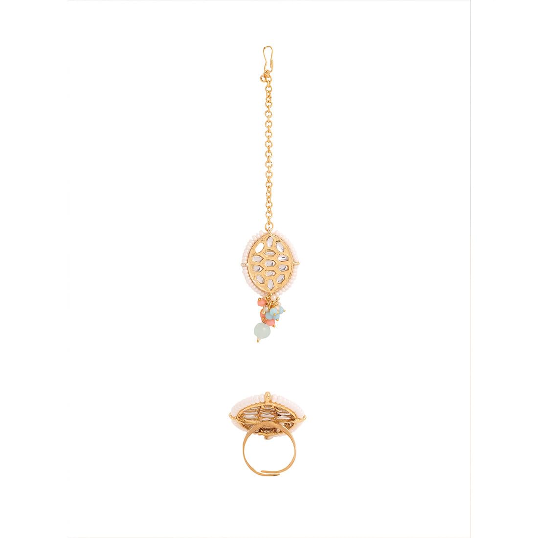 Yellow Chimes earrings - Festive celebration wear