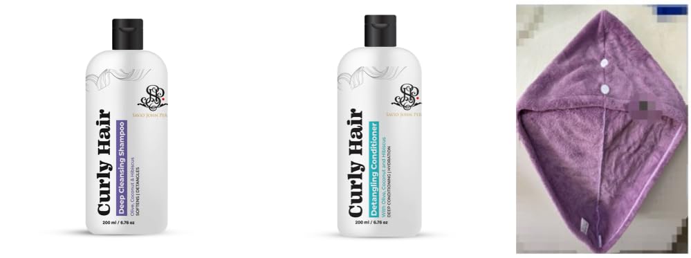 SJP Curly Hair Care Combo - Salon Quality at Home