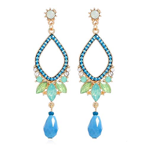 Yellow Chimes crystal earrings - luxurious design for women