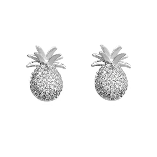 Yellow Chimes Pineapple Shape Earrings - Chic addition to any outfit