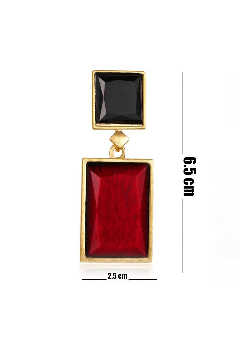 Yellow Chimes fashionable earrings - eye-catching accessory