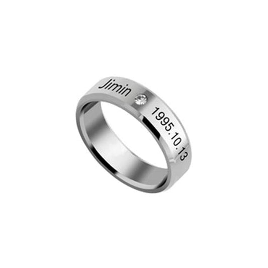 Boys Silver Ring by Yellow Chimes - Trendsetting Style