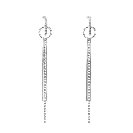 Yellow Chimes Beautiful Dangle Earrings - Anniversary Gift