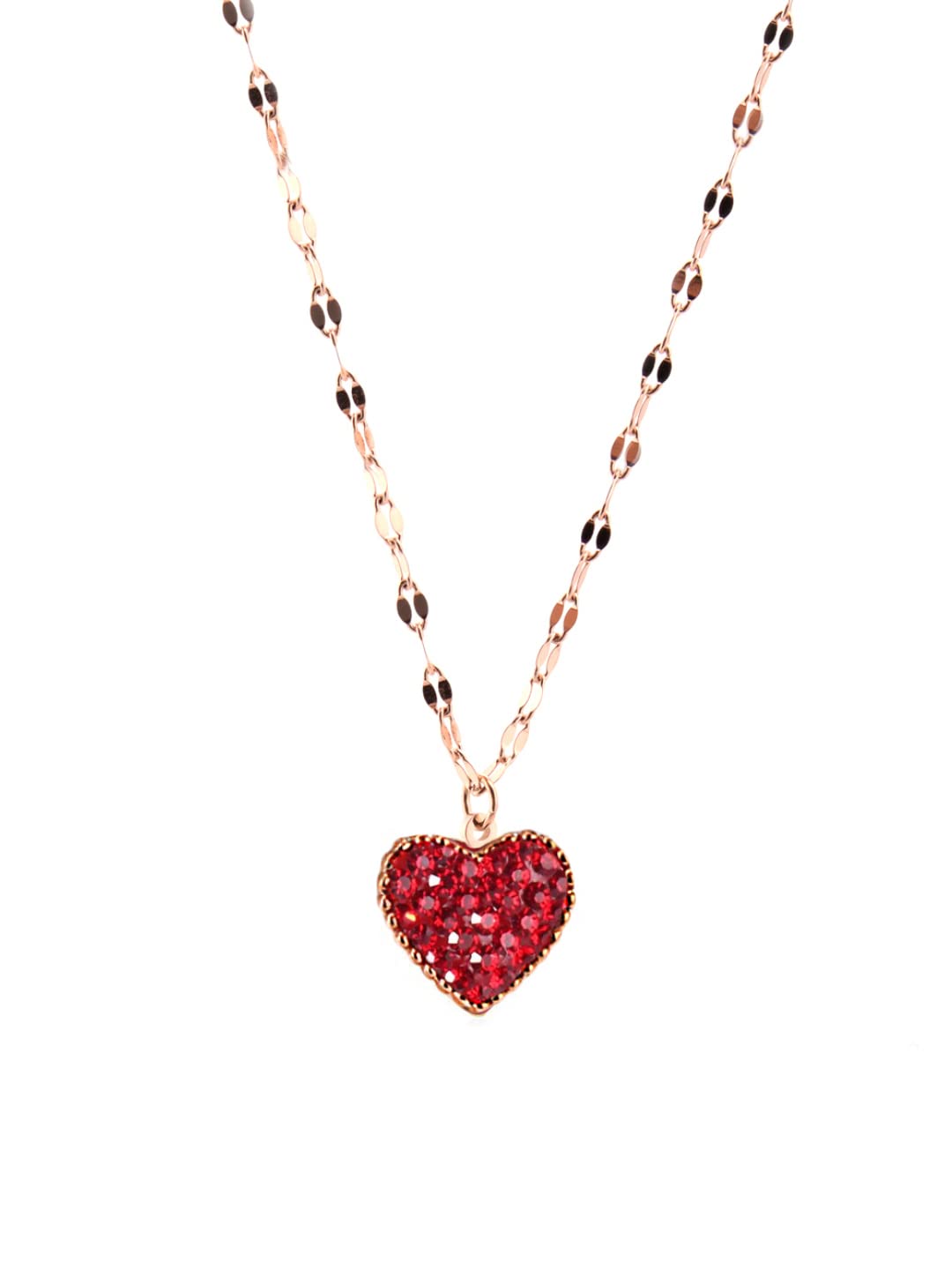 Yellow Chimes Heart Pendant Necklace - Versatile for all occasions