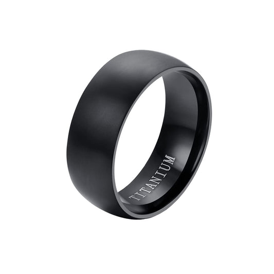 Kairangi Black Titanium Ring - Everyday Accessory