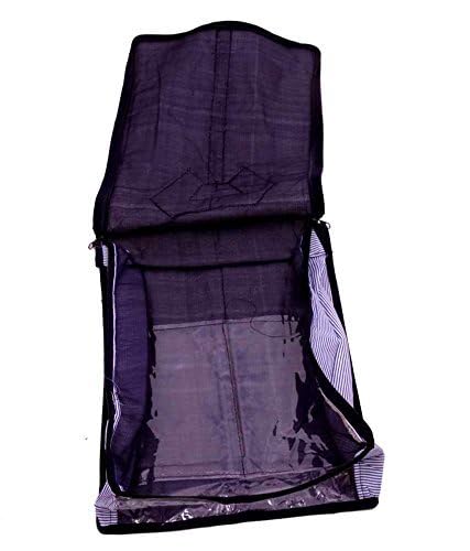 Kuber Industries Quilted Cotton Shirt Cover, Purple (PAR128)