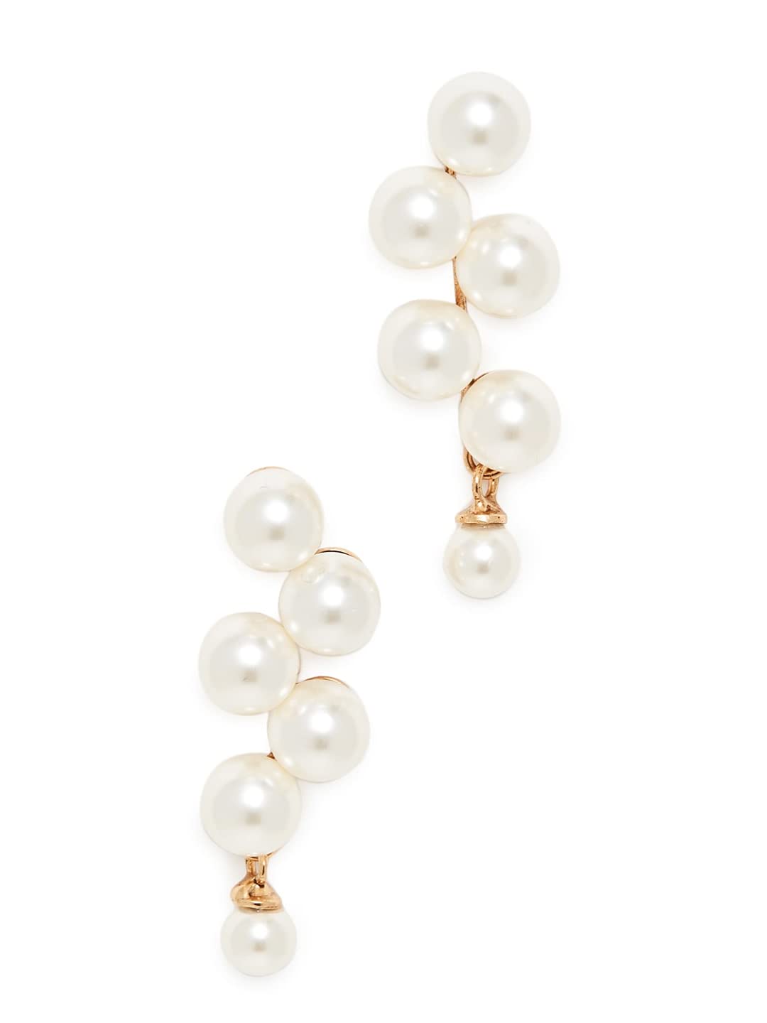 Yellow Chimes Floral Drop Dangler Earrings - Perfect birthday gift