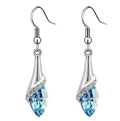 Yellow Chimes Swarovski Earrings - Floral themed jewelry