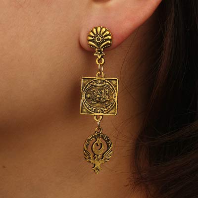 Yellow Chimes gold earrings - Thoughtful gift for loved ones
