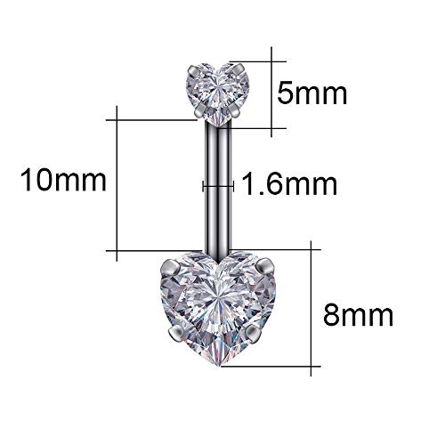 Yellow Chimes stainless steel belly button rings - Luxury fashion accessory