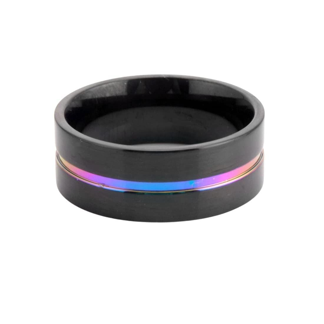 Yellow Chimes black band ring - Perfect for daily wear