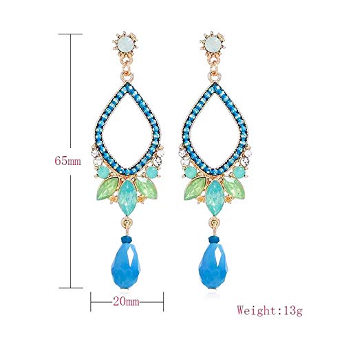 Yellow Chimes chandelier earrings - gift for her