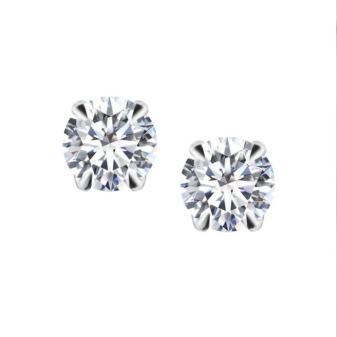 Raajsi 925 Silver Earrings - Dazzling Everyday Wear