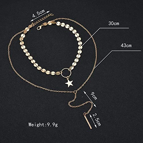 Yellow Chimes fashion collection necklace - stylish gift for her